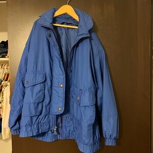 Vintage Pacer Blue Windbreaker Jacket